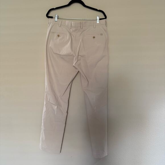 NWT Peter Millar Cream Crown Sport Raleigh Performance Trouser 35/32 - Picture 6 of 6